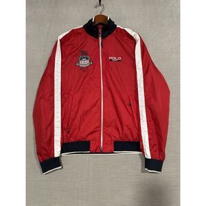 Polo Sport‎ Ralph Lauren Football Club Windbreaker Jacket PRLFC USA Mens Medium